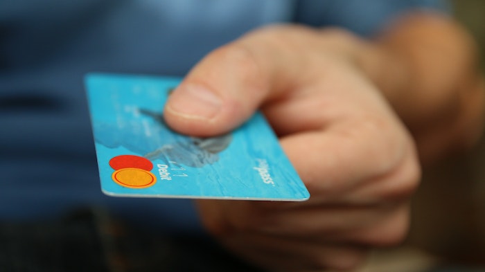 Credit card near Warrington