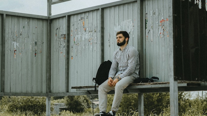 Man waiting