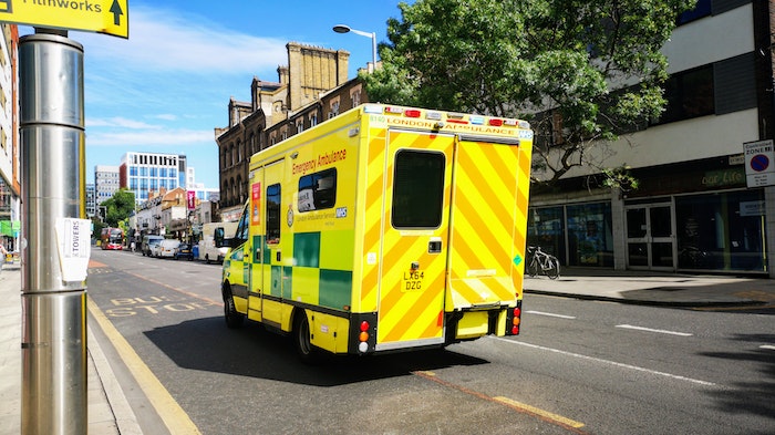 NHS ambulance