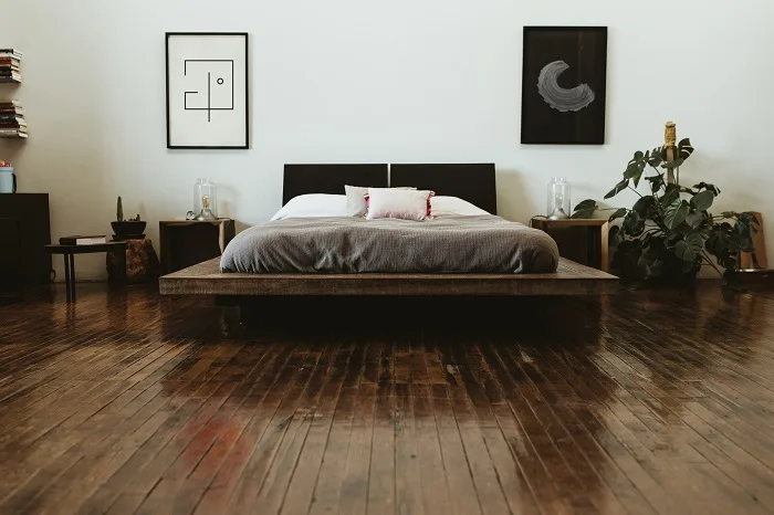 Photo of a luxury bedroom in a drug and alcohol rehab in Leicester or near Leicester