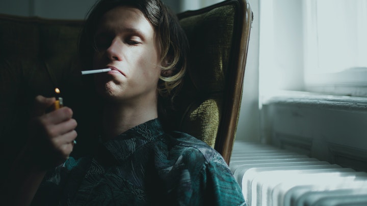 smoking cannabis