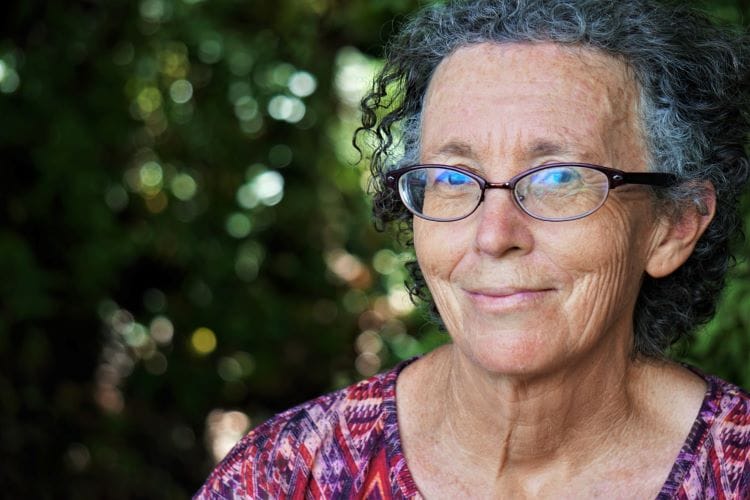 Older person who has experienced the physical and mental health impacts of menopause