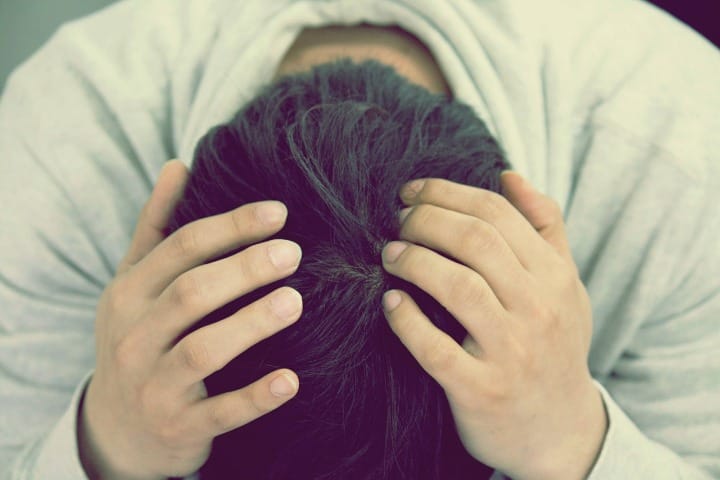 Person suffering from Gabapentin withdrawal