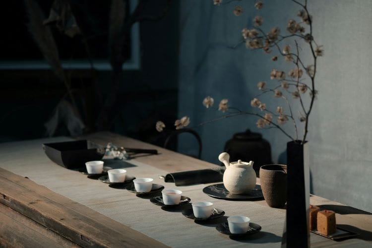 A tea ceremony