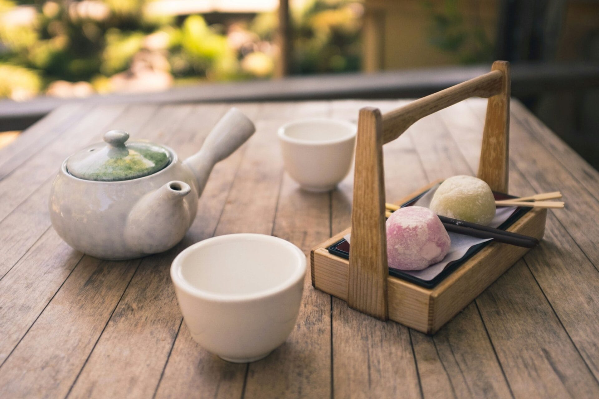 A Japanese tea ceremony