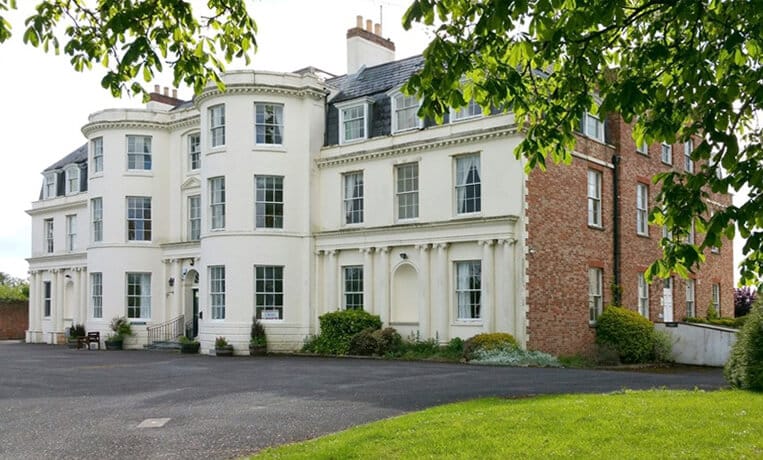 Exterior view of a rehab centre