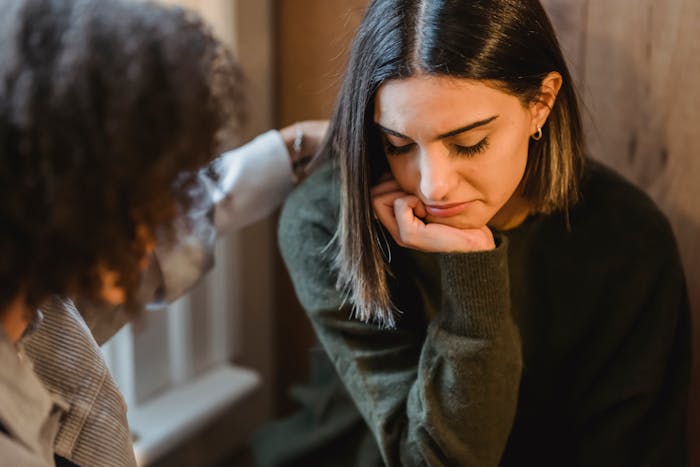 Someone experiencing compassion fatigue